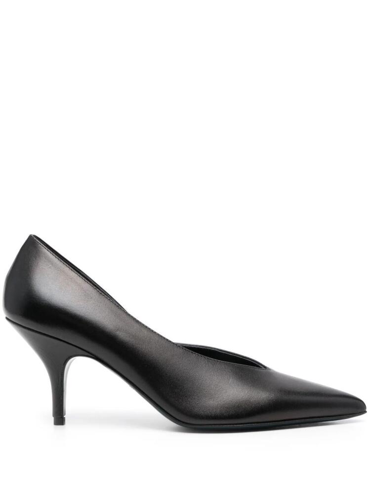 Patrizia Pepe Minimal-shape heeled pumps - Black Cover