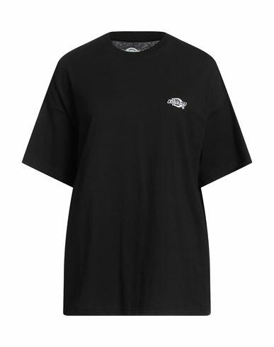 Dickies Woman T-shirt Black Cotton Cover