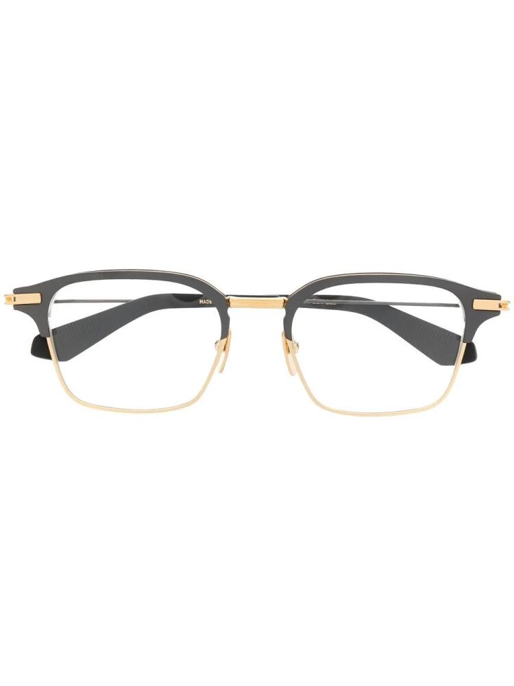 Dita Eyewear Typographer square-frame glasses - Grey Cover