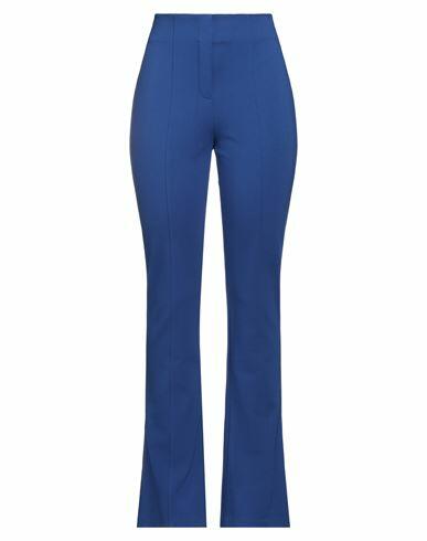 Emma & Gaia Woman Pants Blue Viscose, Polyamide, Elastane Cover