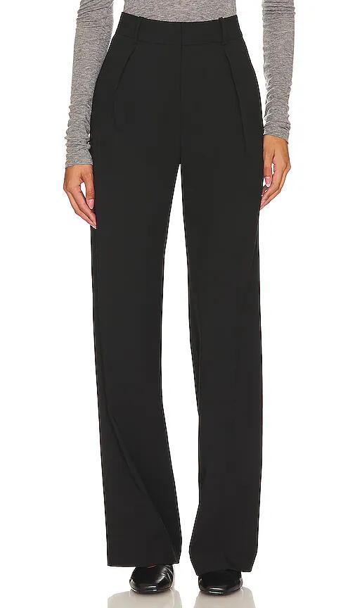 Rue Sophie Classic Trouser in Black Cover