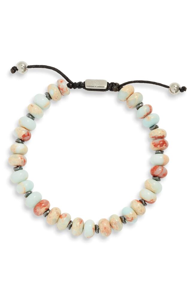 CLIFTON WILSON Men's Pastel Stone Beaded Bracelet Cover