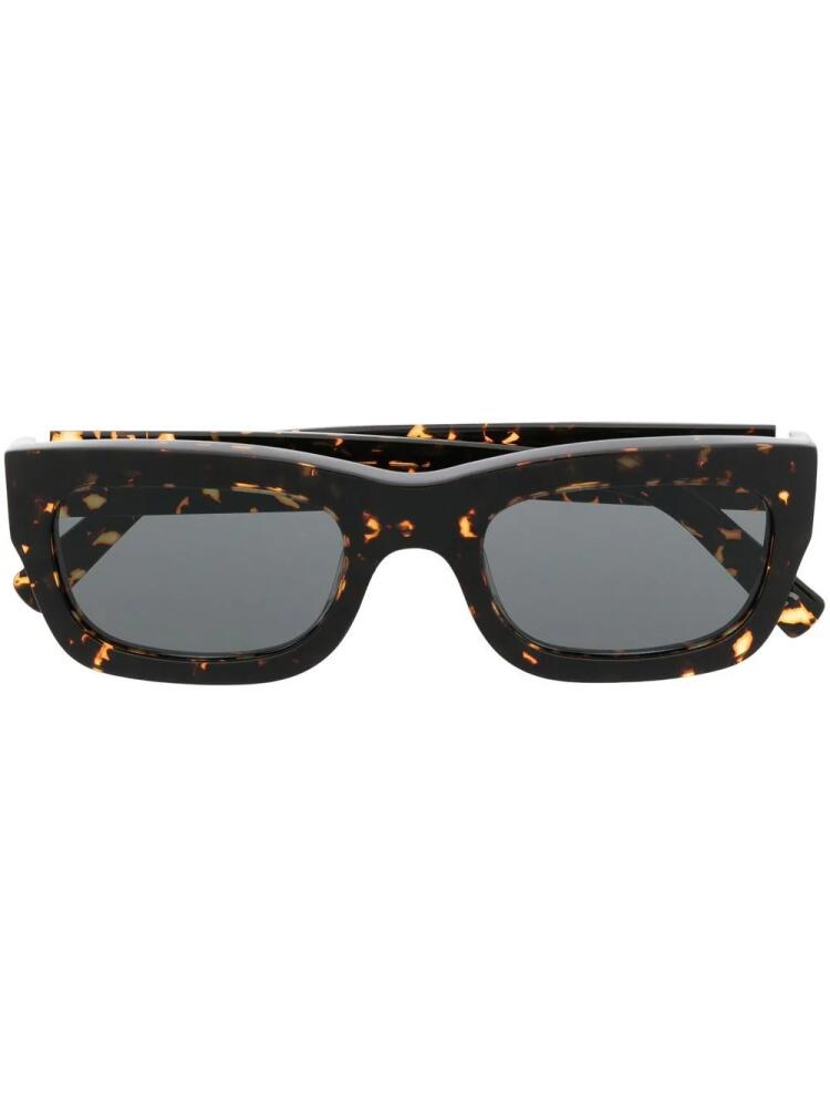 Marni Eyewear CWE rectangular-frame sunglasses - Black Cover