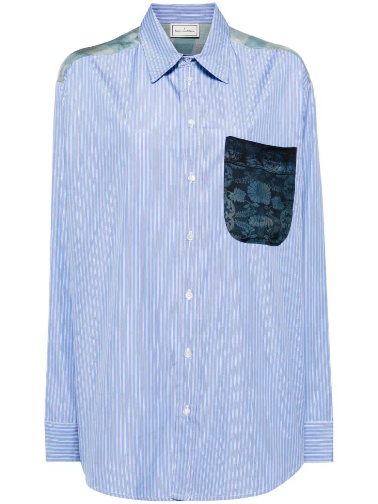 Pierre-Louis Mascia Alotho shirt - Blue Cover