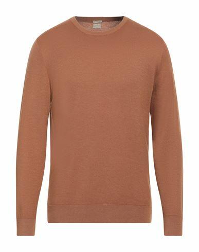 Massimo Alba Man Sweater Camel Cashmere Cover