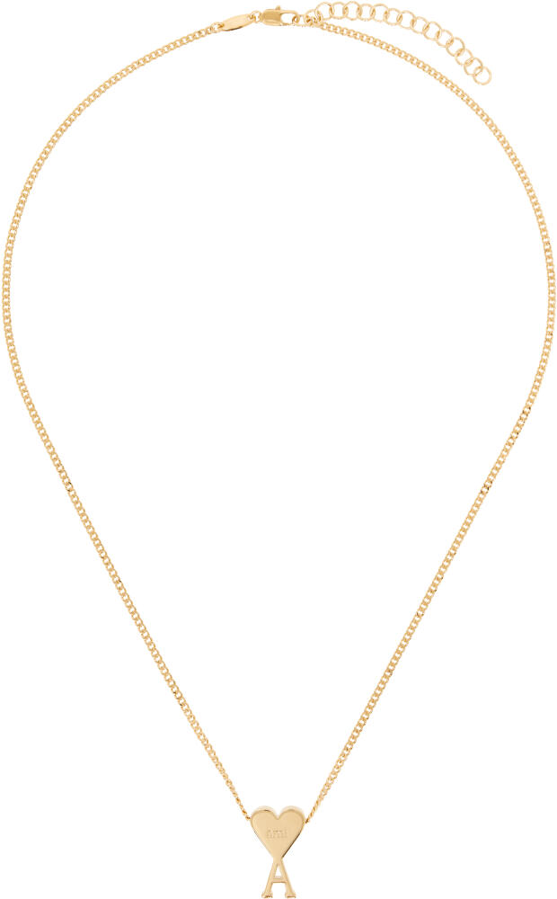 AMI Paris Gold Ami de Coeur Pendant Necklace Cover