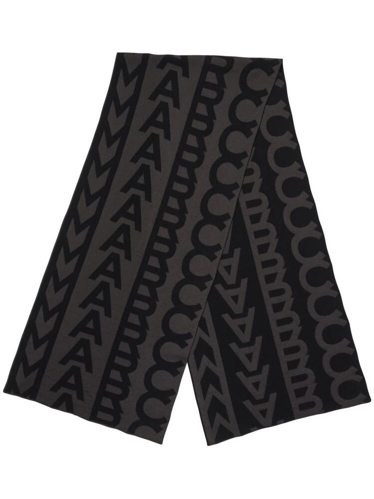 Marc Jacobs The Monogram knit scarf - Grey Cover