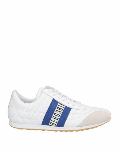 Bikkembergs Man Sneakers White Soft Leather Cover