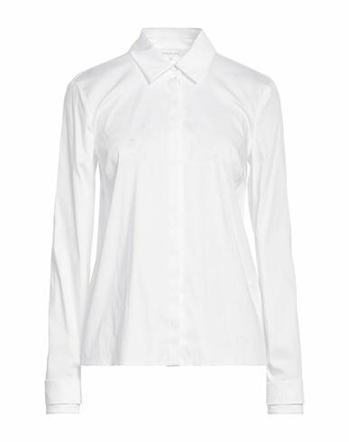 Patrizia Pepe Woman Shirt White Cotton, Polyamide, Elastane Cover