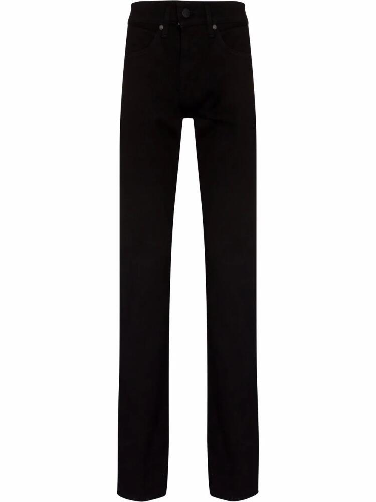 BOSS mid-rise straight-leg jeans - Black Cover