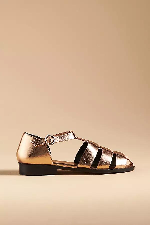 The Maris Fisherman Sandals by Pilcro Cover