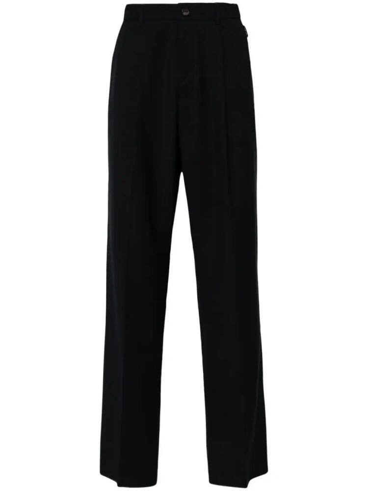 Hevo elasticated-waist tailored trousers - Blue Cover