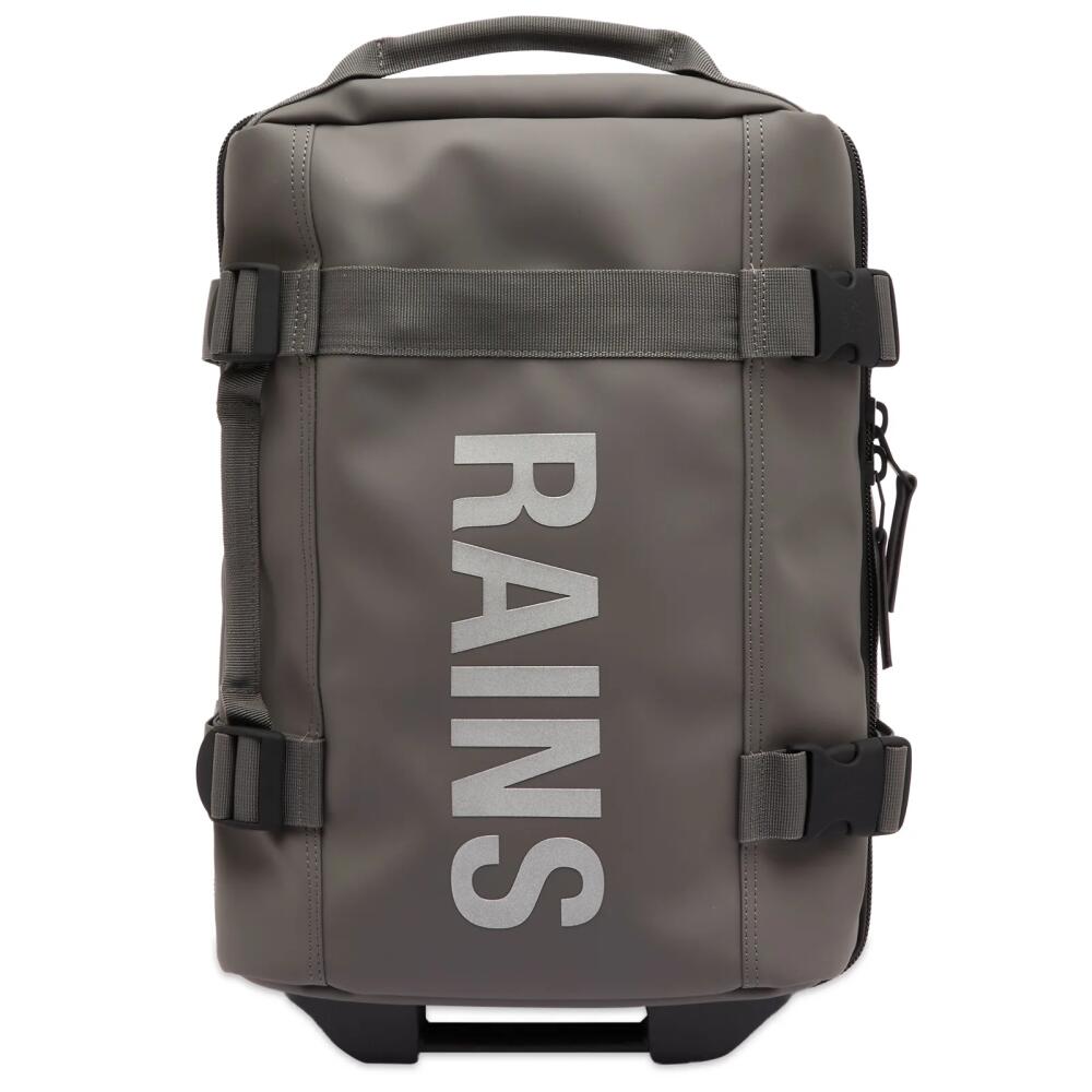 Rains Men's Texel Cabin Bag Mini in Grey Cover