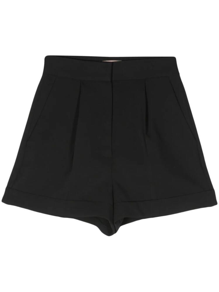 TWINSET tailored pleated shorts - Black Cover