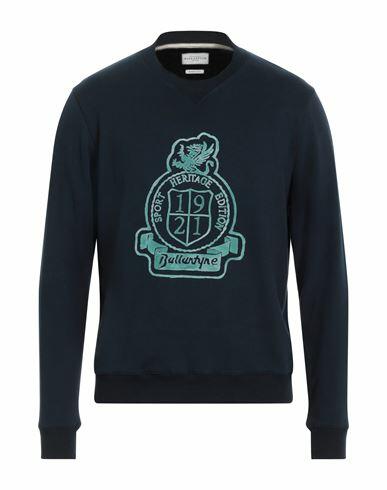 Ballantyne Man Sweatshirt Midnight blue Cotton Cover