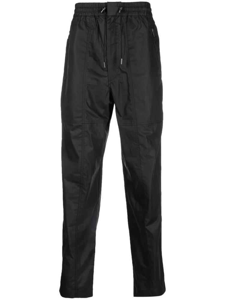 MARANT Ezra organic cotton track pants - Black Cover