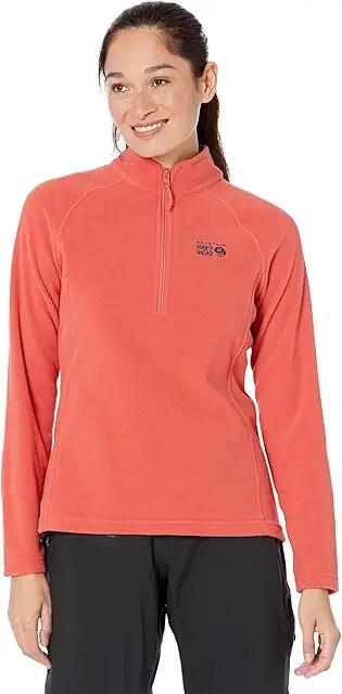 Mountain Hardwear Polartec(r) Microfleece 1/4 Zip (Calla) Women's Clothing Cover