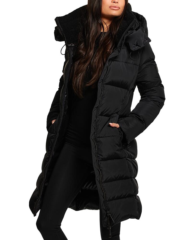 Sam. Savannah Hooded Puffer Coat Cover