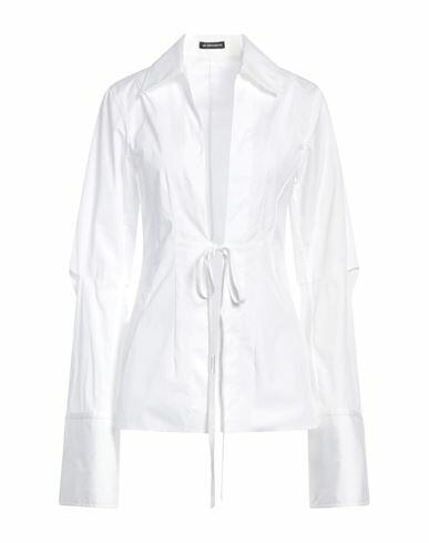 Ann Demeulemeester Woman Shirt White Cotton Cover