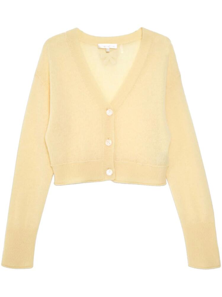 LoveShackFancy Lawrence cardigan - Yellow Cover