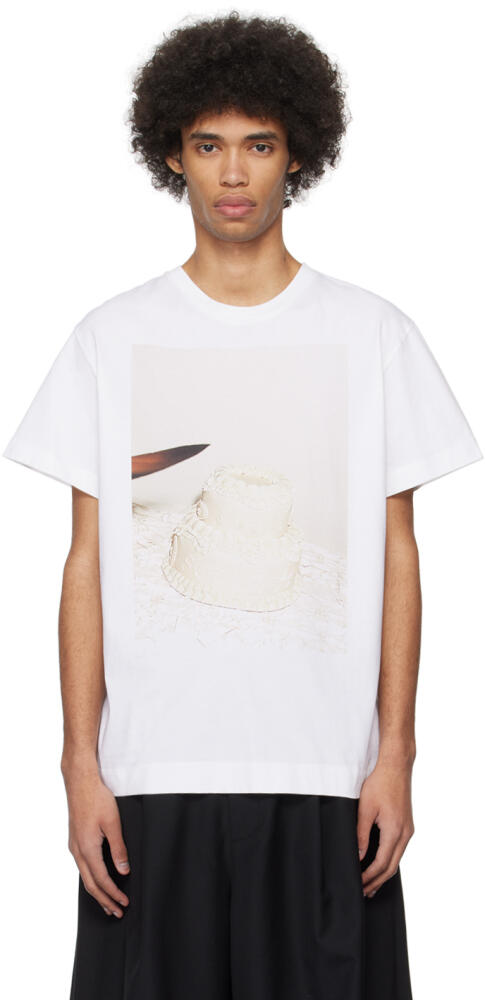 Simone Rocha White Cutting Cake T-Shirt Cover