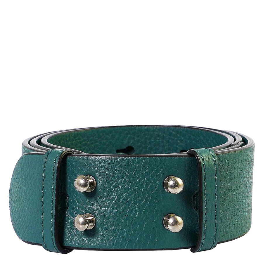 Burberry Ladies Small Belt Bag Grainy Leather Belt in Sea Green Cover