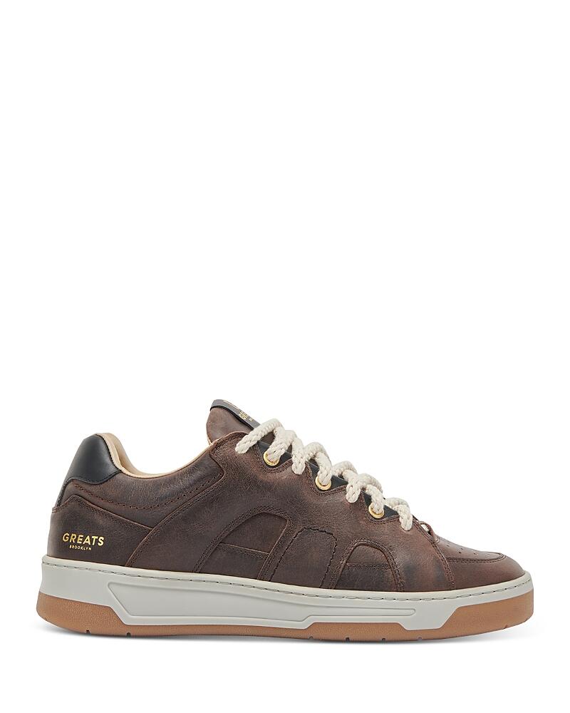 Greats Men's Cooper Low Lace Up Sneakers Cover