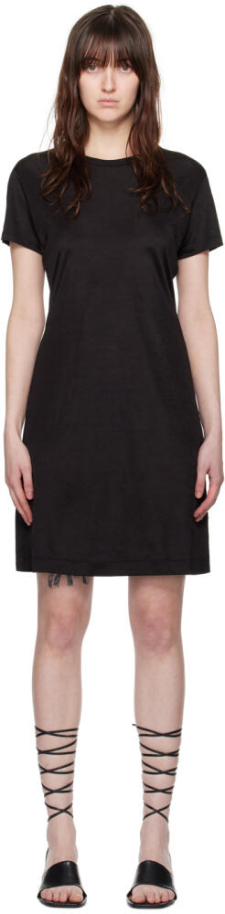 Filippa K Black Shiny Minidress Cover