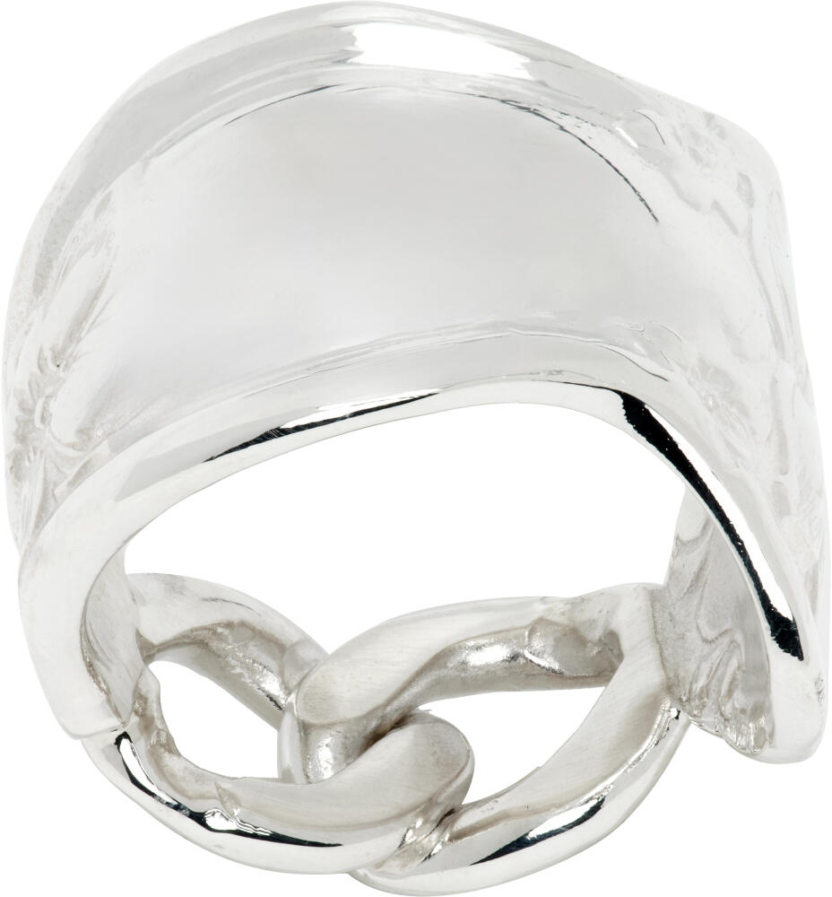 Martine Ali Silver Spoon Ring Cover