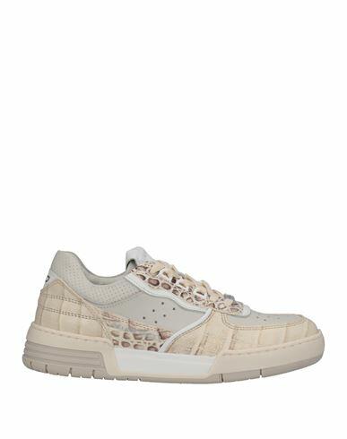 Filling Pieces Woman Sneakers Ivory Soft Leather Cover