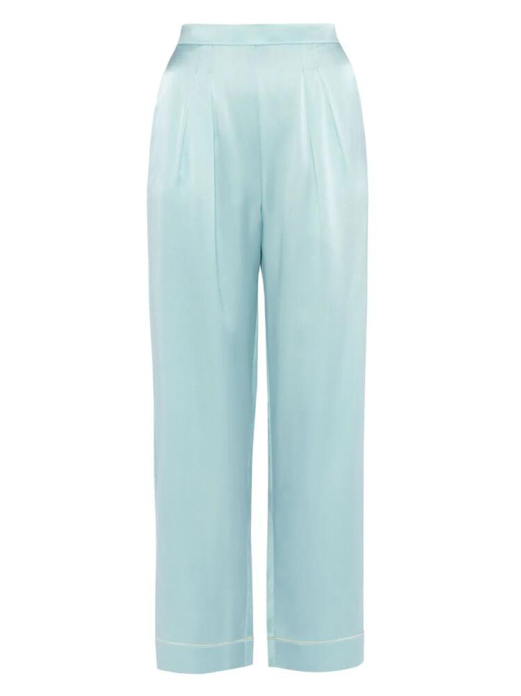 ERES Mondain silk pyjama trousers - Blue Cover