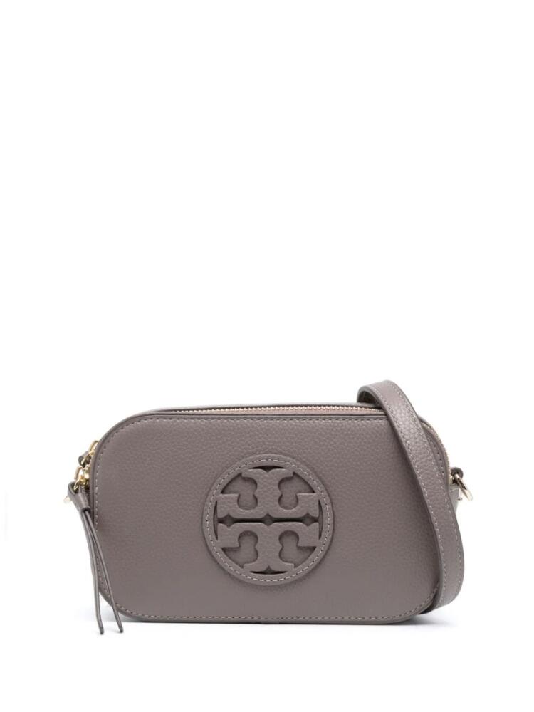 Tory Burch mini Miller leather crossbody bag - Brown Cover