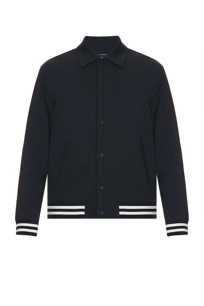 Theory Varsity Jacket in Blue Cover