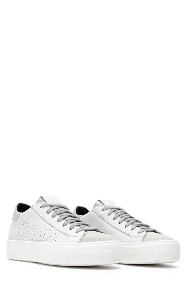 P448 Thea Sneaker in White/Laser Cover