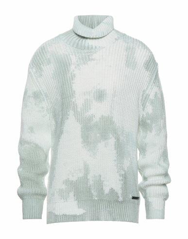 Takeshy Kurosawa Man Turtleneck Light green Wool, Acrylic Cover