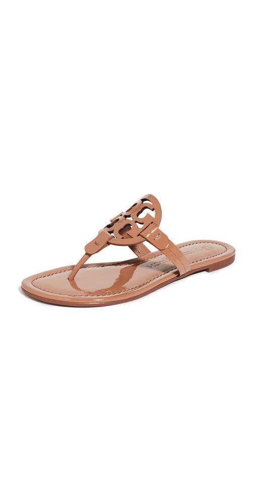 Tory Burch Miller Thong Sandals Tan Cover