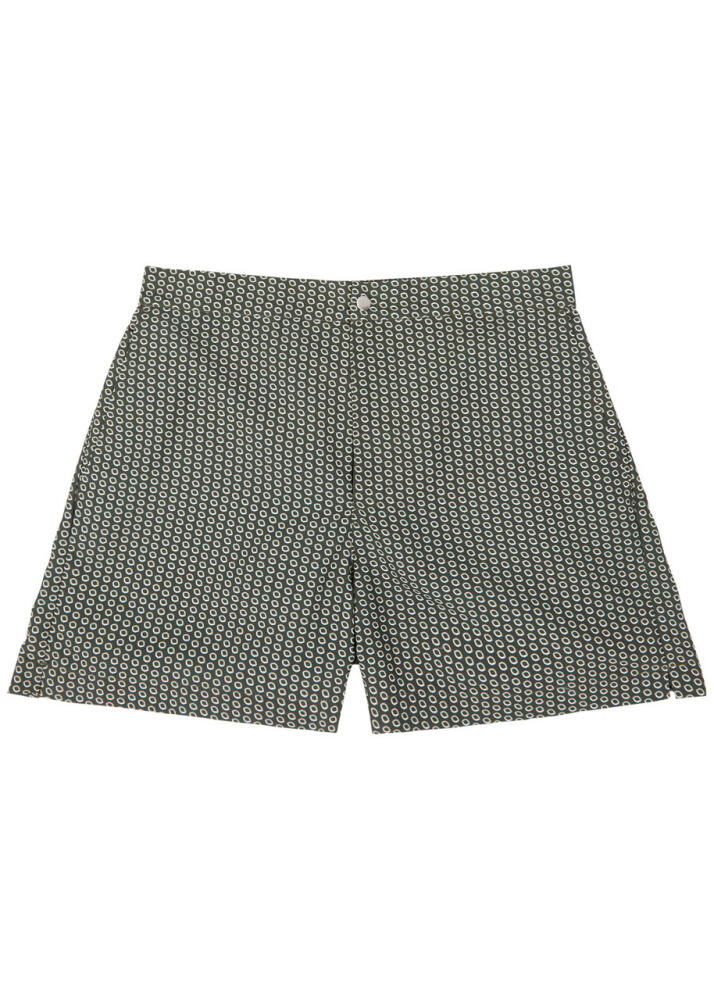 Che Sintra Printed Shell Swim Shorts - Khaki Cover