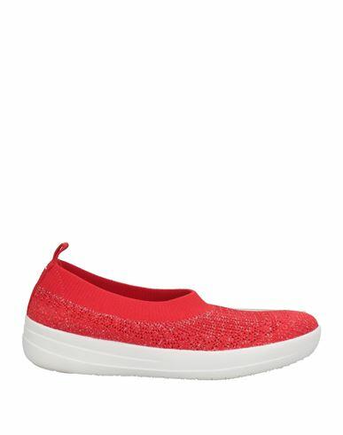 Fitflop Woman Ballet flats Red Textile fibers Cover