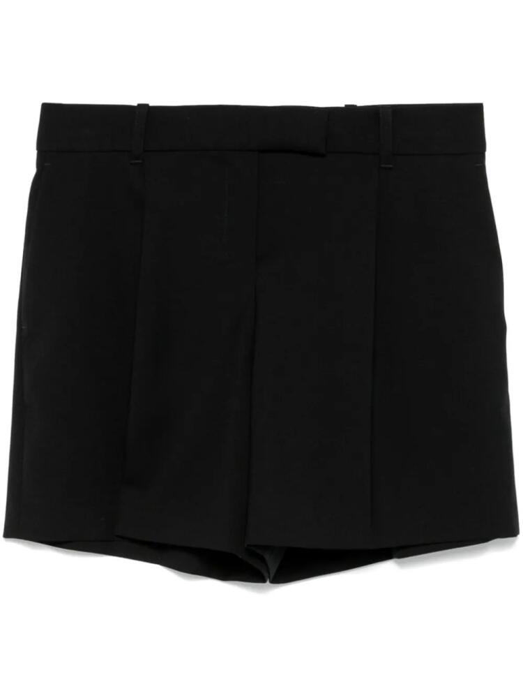 Alexander McQueen pleat-detail shorts - Black Cover