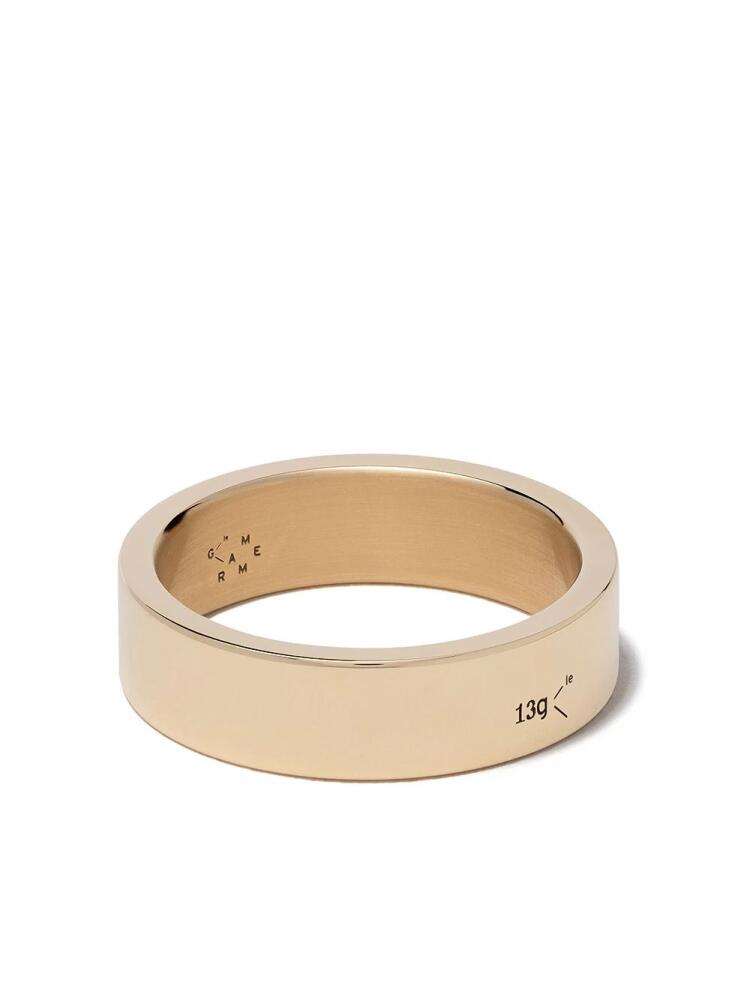 Le Gramme 18kt yellow polished gold Ribbon ring Cover