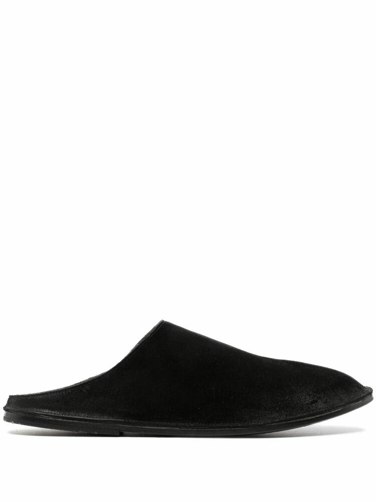 Marsèll slip-on calf-leather slides - Black Cover