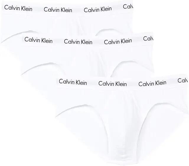 Calvin Klein Underwear Cotton Stretch Multipack Hip Brief (White) Men's Underwear Cover