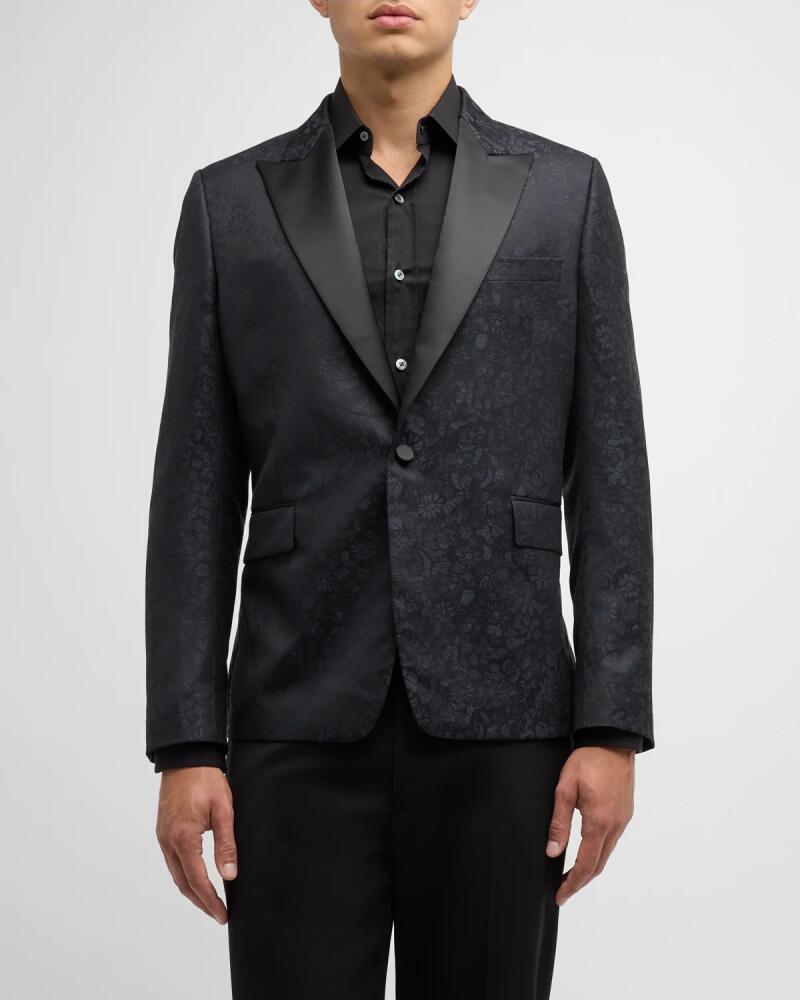 Paul Smith Men's Jacquard Single-Button Dinner Jacket Cover