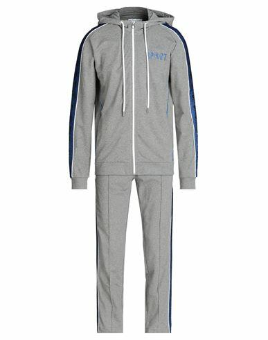 Bikkembergs Man Tracksuit Lead Cotton, Elastane, Polyester Cover