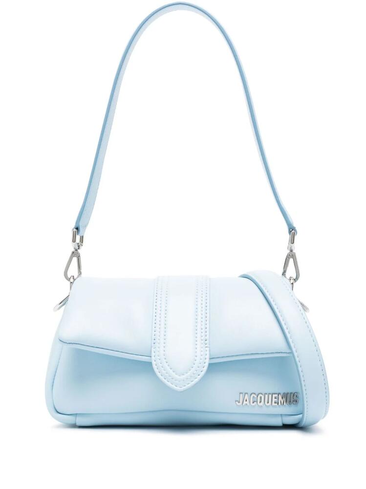 Jacquemus Le Bambimou padded leather shoulder bag - Blue Cover