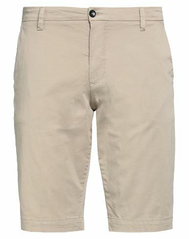 Markup Man Shorts & Bermuda Shorts Beige Cotton, Elastane Cover