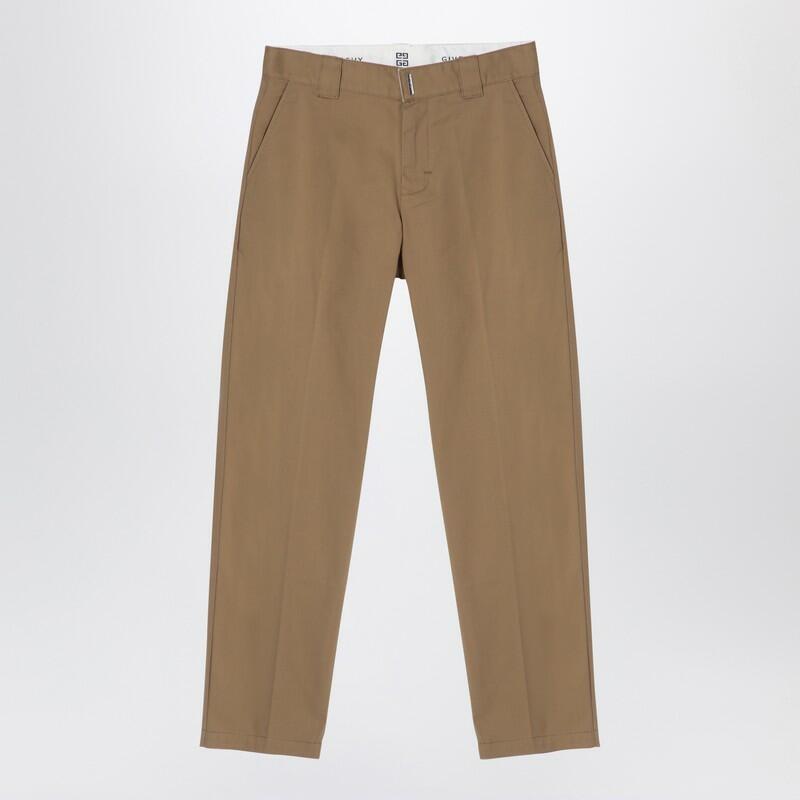 Givenchy Beige cotton trousers Cover