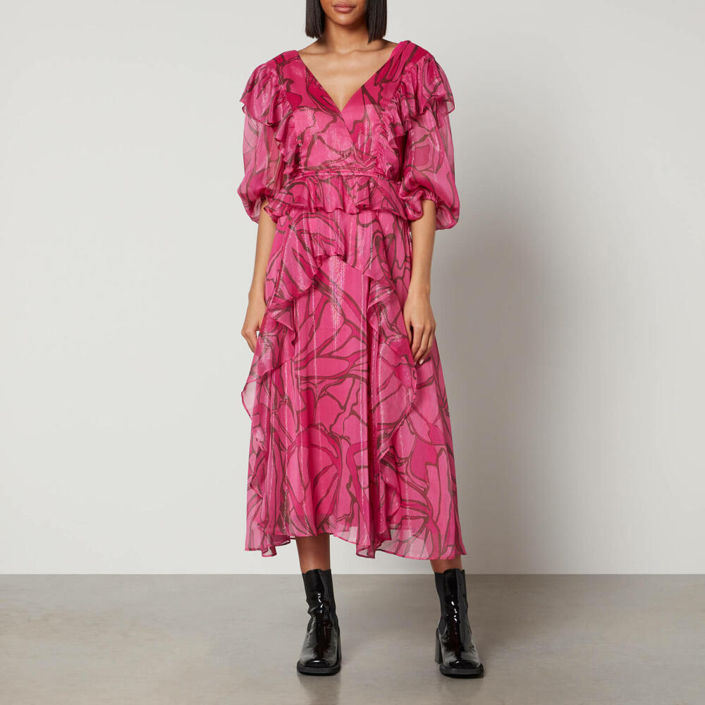 Ted Baker Victoir Chiffon Midi Dress Cover