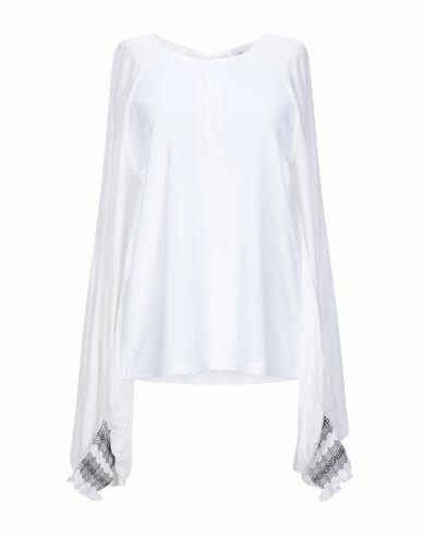 Dondup Woman Top White Polyester Cover