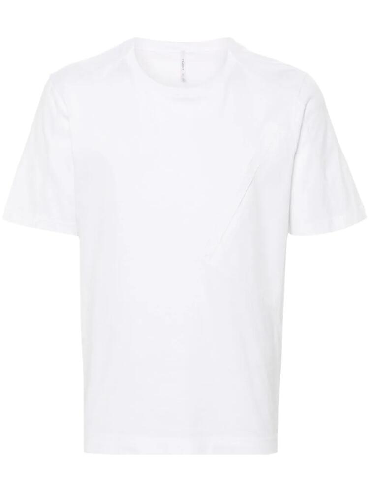 Transit jersey-texture T-shirt - White Cover